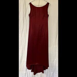 Burgundy Dress